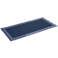 AQUALINE Bathroom Mat, 60 × 120 cm, Blue PCD012V - Bath Mat