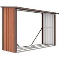 G21 Log cabin WOH 335, brown 242 x 156 x 89 cm - Woodshed