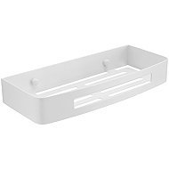 GEDY SMART Straight Bathroom Shelf, Wall Plug Fixing, White 241702 - Bathroom Shelf