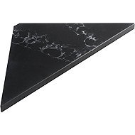 SAPHO ABELINE Adhesive Corner Bathroom Shelf, Black AE200-0598 - Bathroom Shelf