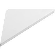 SAPHO ABELINE Adhesive Corner Bathroom Shelf, White AE250-0101 - Bathroom Shelf