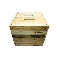 Valhal Outdoor wooden box for cast iron cookware - Grill Accessory