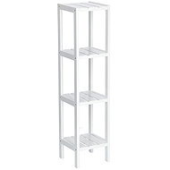 ZELLER Bathroom shelf made of MDF, 22 × 22 × 92 cm - Shelving Unit