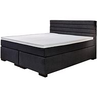 SUN GARDEN Continental bed Kokomo BX1750, including topper, 180 × 200 cm anthracite - Bed