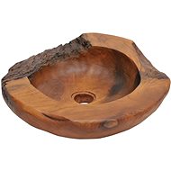 Shumee Umyvadlo masivní teak 45 cm - Umyvadlo