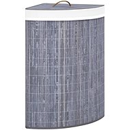Shumee Corner bamboo laundry basket grey 60 l - Laundry Basket