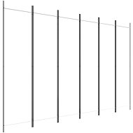 Shumee 6-piece white screen 300 × 200 cm textile, 350190 - Room Divider