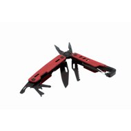 Schwarzwolf NOBLE Multifunctional tool with 11 tools, red - Multitool 