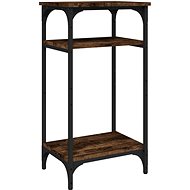Shumee Smoked Oak Coffee Table 40 × 30 × 75 cm Composite Wood - Side Table