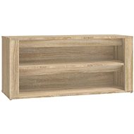 Sonoma oak 100 × 35 × 45 cm composite wood - Shoe Rack