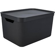ROTHO Deco box jive 16 l anthracite - Storage Box