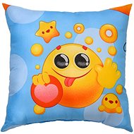 Simontex Decorative microfiber cushion, Emoji blue - Pillow