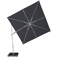 KNIRPS 275 × 275 cm - parasol with side bar Dark grey - Sun Umbrella