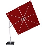 KNIRPS 275 × 275 cm - parasol with side bar Wine - Sun Umbrella
