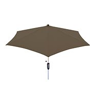 KNIRPS Automatic 290 cm - garden parasol with centre pole Beige - Sun Umbrella