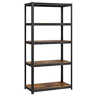 Artenat Shelf Buenos, black, 200 cm - Shelving Unit