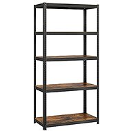Artenat Regál Buenos, černý, 180 cm - Shelving Unit