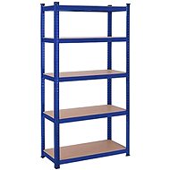 Artenat Regál Aires, modrý, 180 cm - Shelving Unit