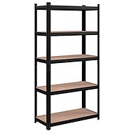 Artenat Regál Aires, černý, 180 cm - Shelving Unit