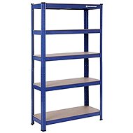 Artenat Policový regál Dismay, modrý, 150 cm - Shelving Unit