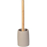 SAPHO RIKO béžová/bambus 8578 - Toilet Brush
