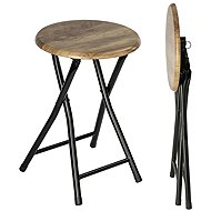 Wenko Folding bathroom stool Forio, loft, with seat 30 × 46 cm - Stool