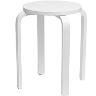 4Living Kitchen stool, diameter 39 cm, white - Stool