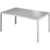 TecTake Bianca, silver - Garden Table