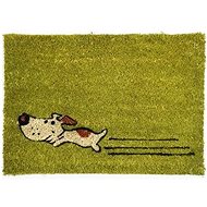 BO-MA Rohožka Kokos Zelený pes 40 × 60 cm - Doormat