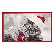 Hanse Home Collection Printy 103041 Red grey 45 × 75 cm - Rohožka