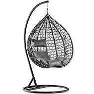 TEXTILOMANIE Hanging armchair Cocoon, black - Hanging Chair