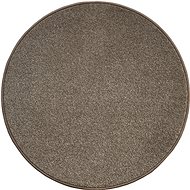 Vopi piece rug Matere, brown, circle, 200 cm - Carpet