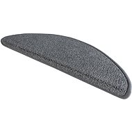 Vopi step tread Matere, grey, 24 × 65 × 4 cm semicircle, (5pcs) - Carpet