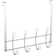 Walteco door hanger 4 hooks, hanging 20 mm, matt nickel - Coat Hanger