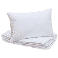 Textilomanie Crib blanket with pillow, white - Bedding Set