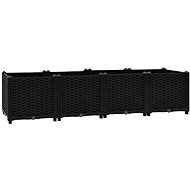 Shumee Vyvýšený záhon 160 × 40 × 38 cm polypropylen - Vyvýšený záhon