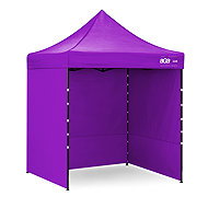 Aga Scissor stand PARTY 2 × 2 m, purple - Pop-up Canopy Tent