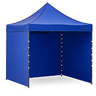 Aga Scissor stand 3 × 3 m, blue - Pop-up Canopy Tent