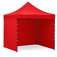 Aga Scissor stand 3 × 3 m, red - Pop-up Canopy Tent