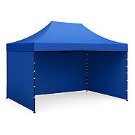 Aga Scissor stand 3 × 4,5 m, blue - Pop-up Canopy Tent