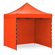 Aga Scissor stand PARTY 3 × 3 m, orange - Pop-up Canopy Tent