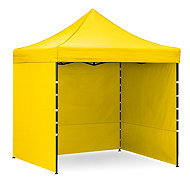 Aga Scissor stand PARTY 3 × 3 m, yellow - Pop-up Canopy Tent