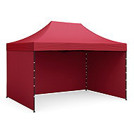 Aga Scissor stand PARTY 3 × 4,5 m, burgundy - Pop-up Canopy Tent
