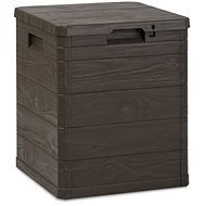 TOOMAX Záhradný úložný box Woodys 90 l, hnedý - Záhradný úložný box
