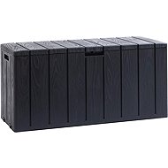 TOOMAX Garden storage box BRAVO, volume 270 l, graphite - Garden Bbox