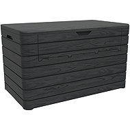 TOOMAX Garden storage box DOLOMITI, volume 970 l, graphite - Garden Bbox