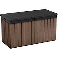 KETER Garden storage box DARWIN, volume 570 l, brown - Garden Bbox