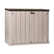 TOOMAX Garden cabinet STORA WAY PLUS XL, beige - Garden Storage Cabinet