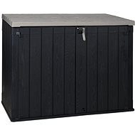 TOOMAX Garden cabinet STORA WAY PLUS 2XL, graphite - Garden Storage Cabinet