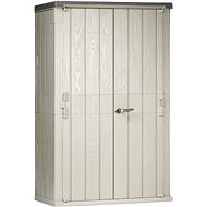 TOOMAX Garden cabinet STORA WAY HIGH, beige - Garden Storage Cabinet